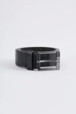 Faux Leather Smart Belt | BoohooMAN UK