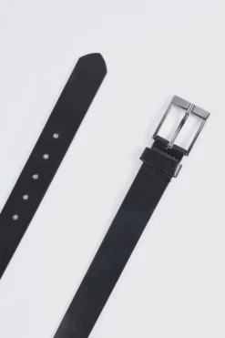 Faux Leather Smart Belt | BoohooMAN UK