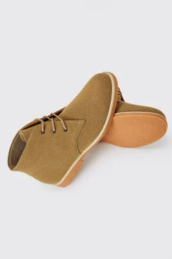 Faux Suede Chukka Boot | BoohooMAN UK