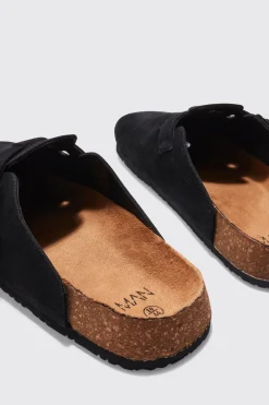 Faux Suede Mule | BoohooMAN UK