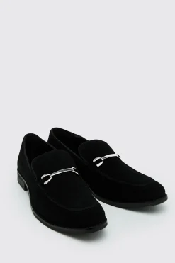 Faux Suede Snaffle Loafer | BoohooMAN UK