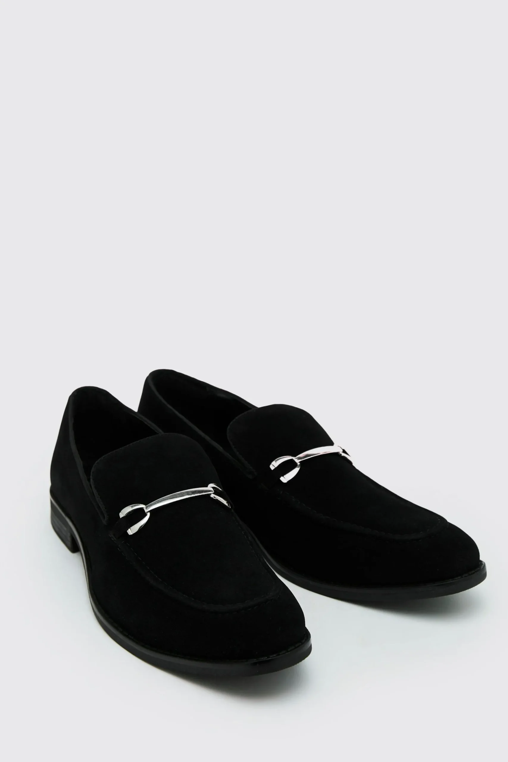Faux Suede Snaffle Loafer | BoohooMAN UK