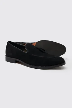 Faux Suede Tassel Loafer | BoohooMAN UK