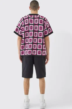 Fixed Waist Black Relaxed Fit Shorts | BoohooMAN UK