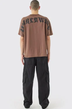 Fixed Waist Cargo Zip Trouser With Rubberised Tab | BoohooMAN UK