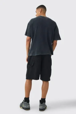 Fixed Waist Parachute Shorts | BoohooMAN UK