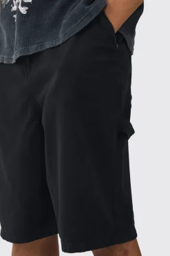 Fixed Waist Parachute Shorts | BoohooMAN UK