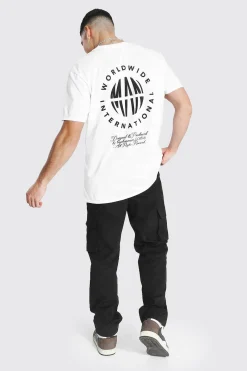 Fixed Waist Relaxed Fit Cargo Trouser | BoohooMAN UK