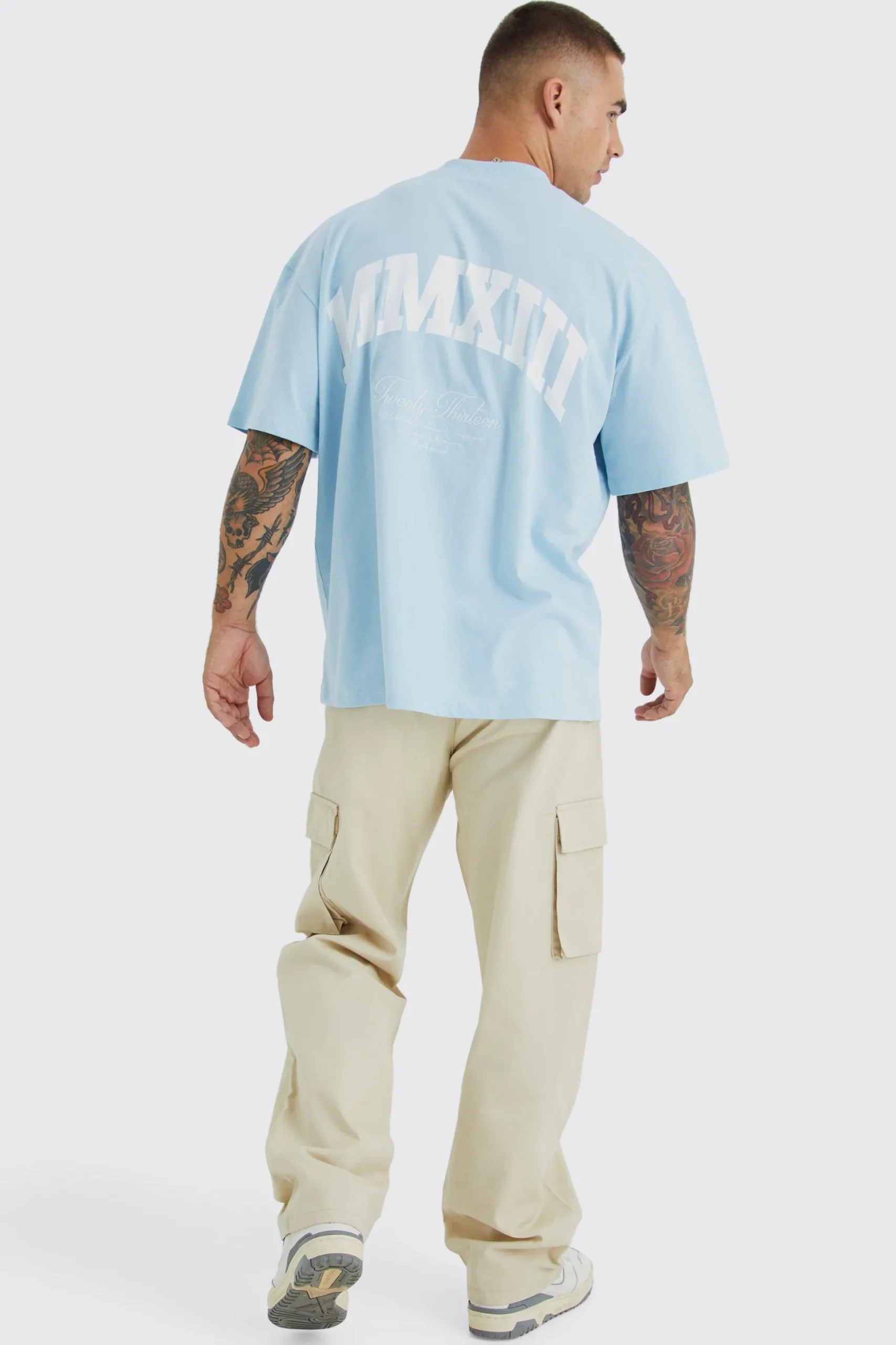 Fixed Waist Relaxed Fit Cargo Trouser | BoohooMAN UK