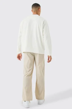 Fixed Waist Relaxed Multi Pocket Cargos | BoohooMAN UK