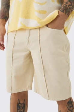 Fixed Waist Relaxed Pintuck Shorts | BoohooMAN UK