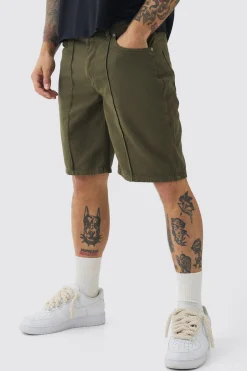 Fixed Waist Relaxed Pintuck Shorts | BoohooMAN UK