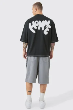 Fixed Waist Side Pintuck Parachute Shorts | BoohooMAN UK