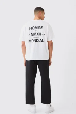 Fixed Waist Skate Cropped Chino Trouser | BoohooMAN UK