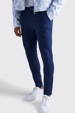 Fixed Waist Skinny Chino Trouser | BoohooMAN UK