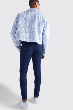 Fixed Waist Skinny Chino Trouser | BoohooMAN UK