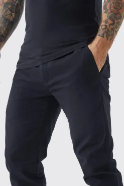 Fixed Waist Skinny Chino Trouser | BoohooMAN UK