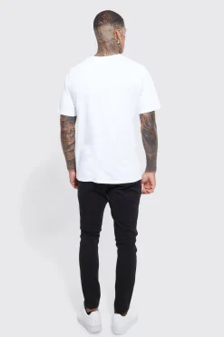 Fixed Waist Skinny Fit Chino Trousers | BoohooMAN UK