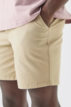 Fixed Waist Skinny Fit Chino Shorts | BoohooMAN UK