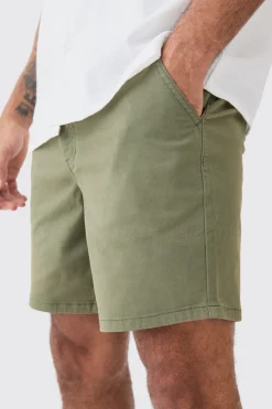 Fixed Waist Skinny Fit Chino Shorts | BoohooMAN UK
