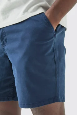 Fixed Waist Skinny Fit Chino Shorts | BoohooMAN UK