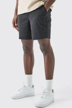 Fixed Waist Skinny Fit Chino Shorts | BoohooMAN UK