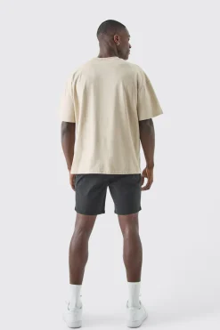 Fixed Waist Skinny Fit Chino Shorts | BoohooMAN UK