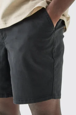 Fixed Waist Skinny Fit Chino Shorts | BoohooMAN UK