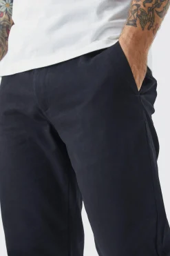 Fixed Waist Slim Cropped Chino | BoohooMAN UK