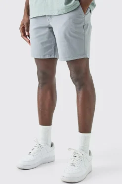 Fixed Waist Slim Fit Chino Shorts | BoohooMAN UK