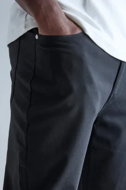 Fixed Waist Slim Fit Technical Golf Stretch Trouser | BoohooMAN UK
