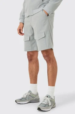 Fixed Waist Smart Cargo Shorts | BoohooMAN UK