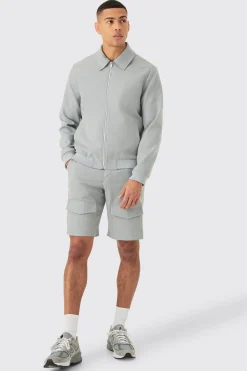 Fixed Waist Smart Cargo Shorts | BoohooMAN UK
