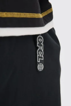 Fixed Waist Super Wide Leg Chino With Charm | BoohooMAN UK