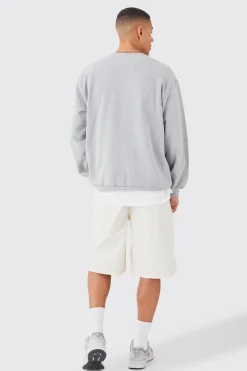 Fixed Waist Washed Longer Length Shorts | BoohooMAN UK