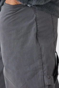 Fixed Waist Washed Relaxed Fit Carpenter Trouser | BoohooMAN UK