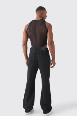 Full Mesh Bodysuit | BoohooMAN UK