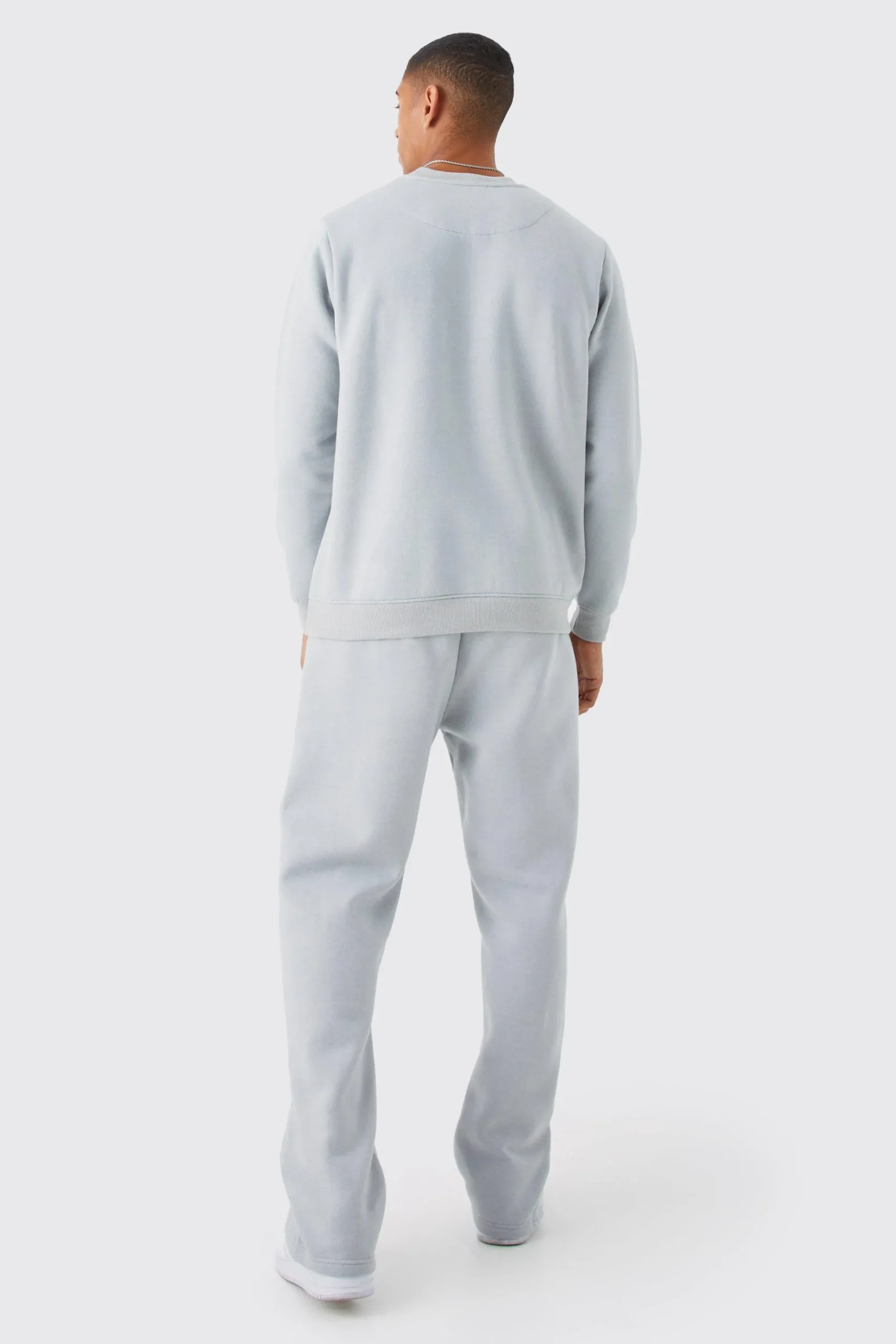 Graffiti Print Sweatshirt Tracksuit | BoohooMAN UK