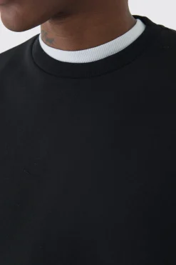 330GSM Basic Crew Neck Sweatshirt | BoohooMAN UK