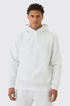 330GSM Basic Over The Head Hoodie | BoohooMAN UK