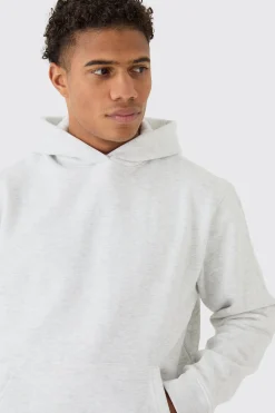 330GSM Basic Over The Head Hoodie | BoohooMAN UK