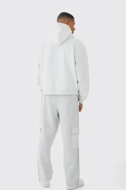 330GSM Basic Oversized Boxy Hoodie | BoohooMAN UK