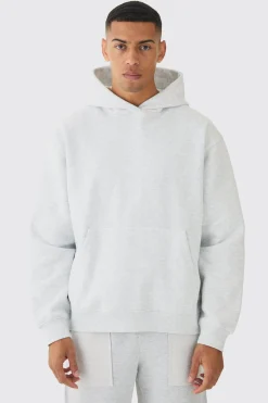 330GSM Basic Oversized Over The Head Hoodie | BoohooMAN UK