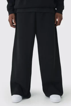 330GSM Extreme Wide Leg Basic Jogger | BoohooMAN UK