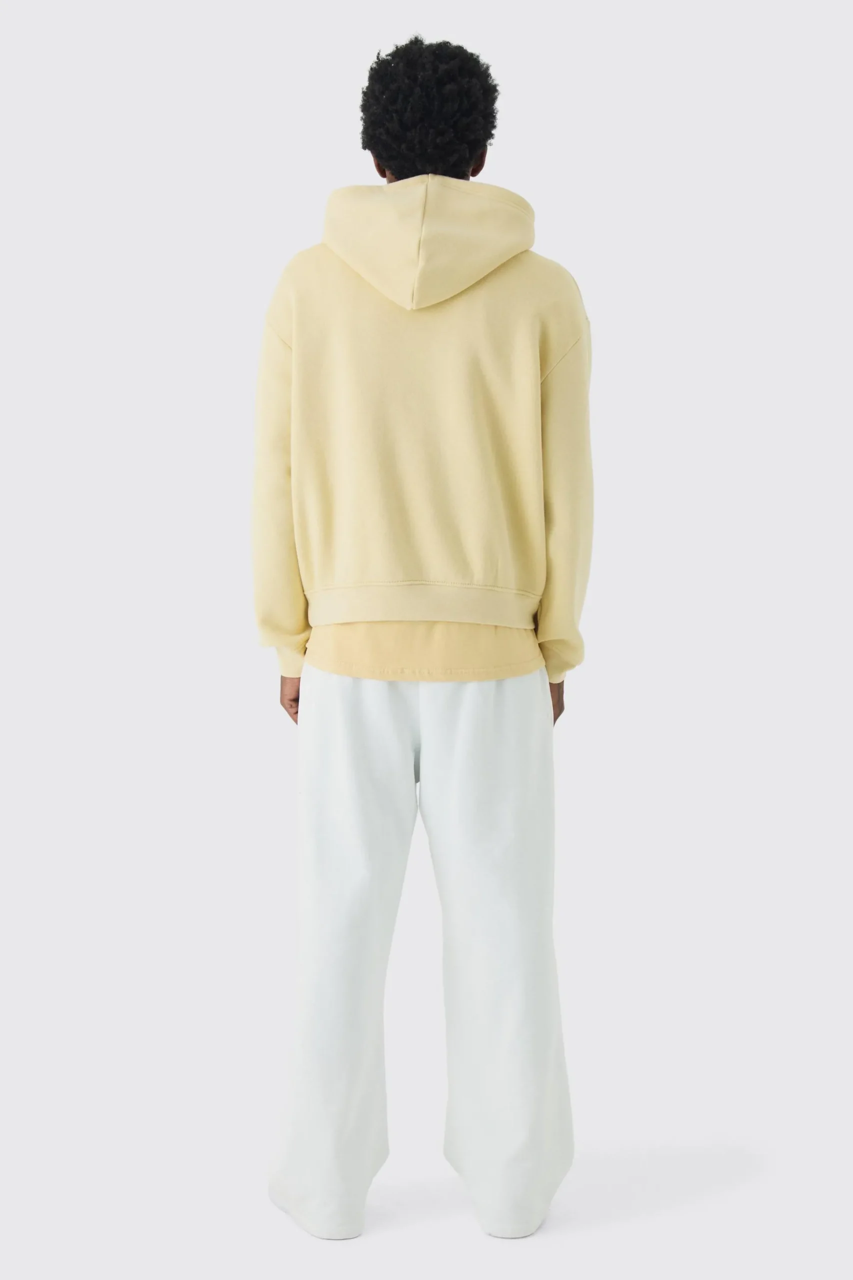 330GSM Oversized Boxy Basic Hoodie | BoohooMAN UK