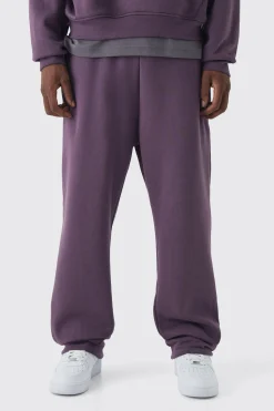 330GSM Relaxed Fit Basic Jogger | BoohooMAN UK