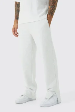 330GSM Split Hem Jogger | BoohooMAN UK