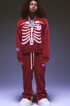 Heart Breaker Gusset Jogger | BoohooMAN UK