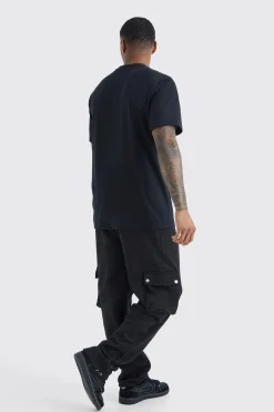 Heart Embroidered T-shirt | BoohooMAN UK