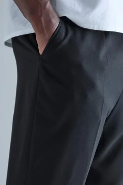 High Rise Tapered Crop Tailored Trouser | BoohooMAN UK